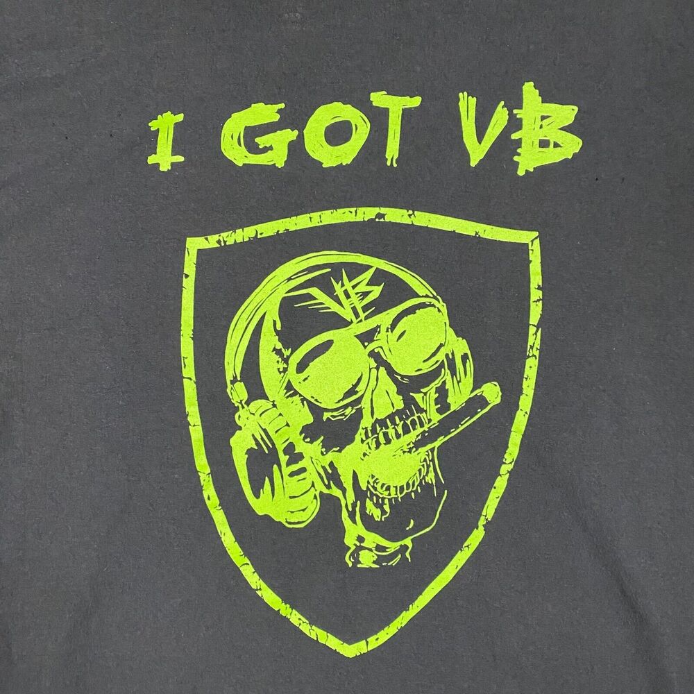 Valiant Bastards Shirt Men XL Black Graphic Skull Rock Metal MMA Streetwear